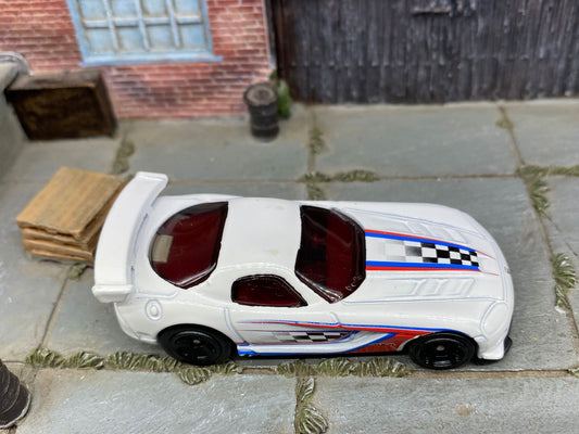 Loose Hot Wheels - Dodge Viper SRT10 ACR - White, Blue and Red Checkered