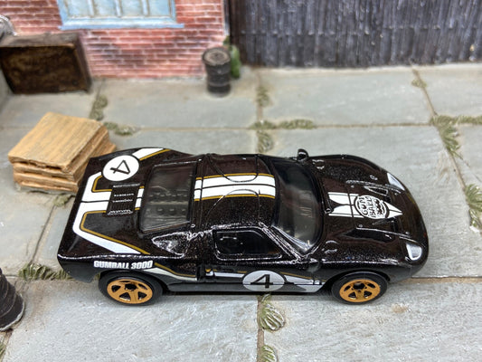 Loose Hot Wheels - Ford GT40 - Black Gumball 3000 Livery