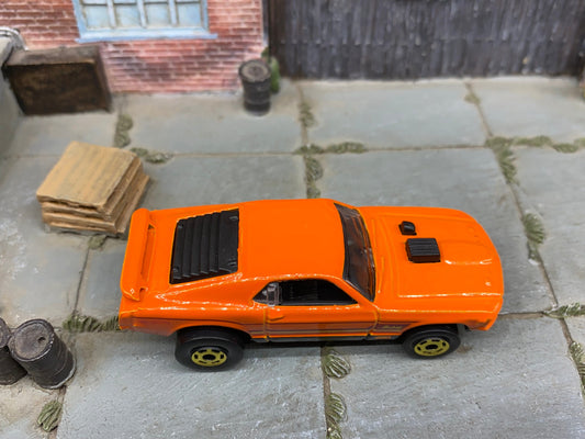 Loose Hot Wheels - Ford Mustang Mach 1 - Orange