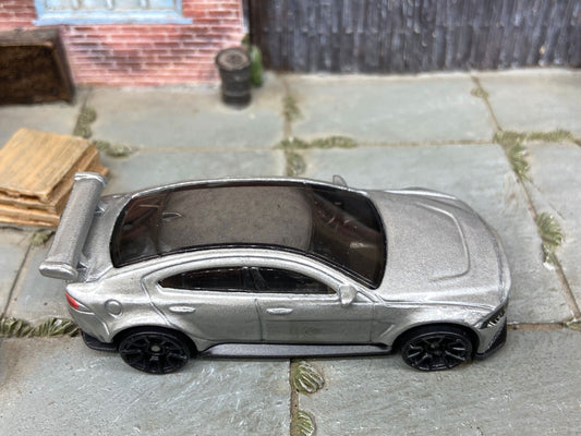 Loose Hot Wheels Jaguare XE SV Project 8 Dressed in Silver