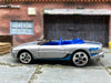Loose Hot Wheels - Jaguare XK8 - Silver and Blue