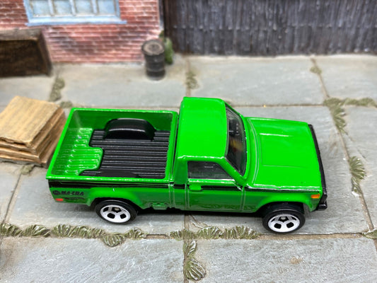 Loose Hot Wheels - Mazda REPU Mini Truck - Green and Black