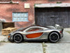 Loose Hot Wheels -McLaren P1 - Silver and Orange