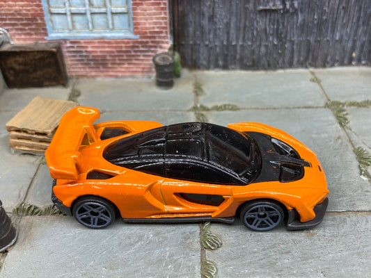 Loose Hot Wheels: McLaren Senna Dressed in Orange