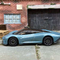 Loose Hot Wheels: McLaren Speedtail Dressed in Blue
