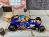 Loose Hot Wheels Mod Rod Hot Rod Dressed in Blue with Flames
