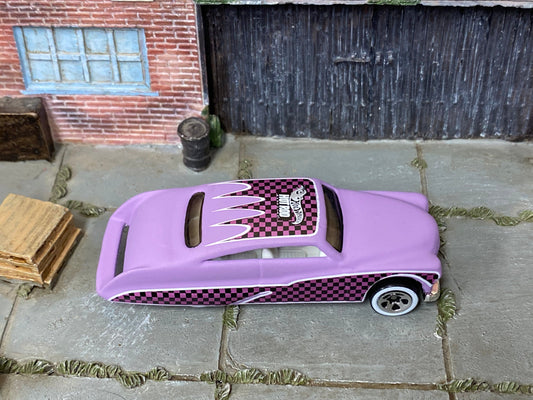 Loose Hot Wheels - Pearl Passion - Purple Checkered Flag Hot Rod