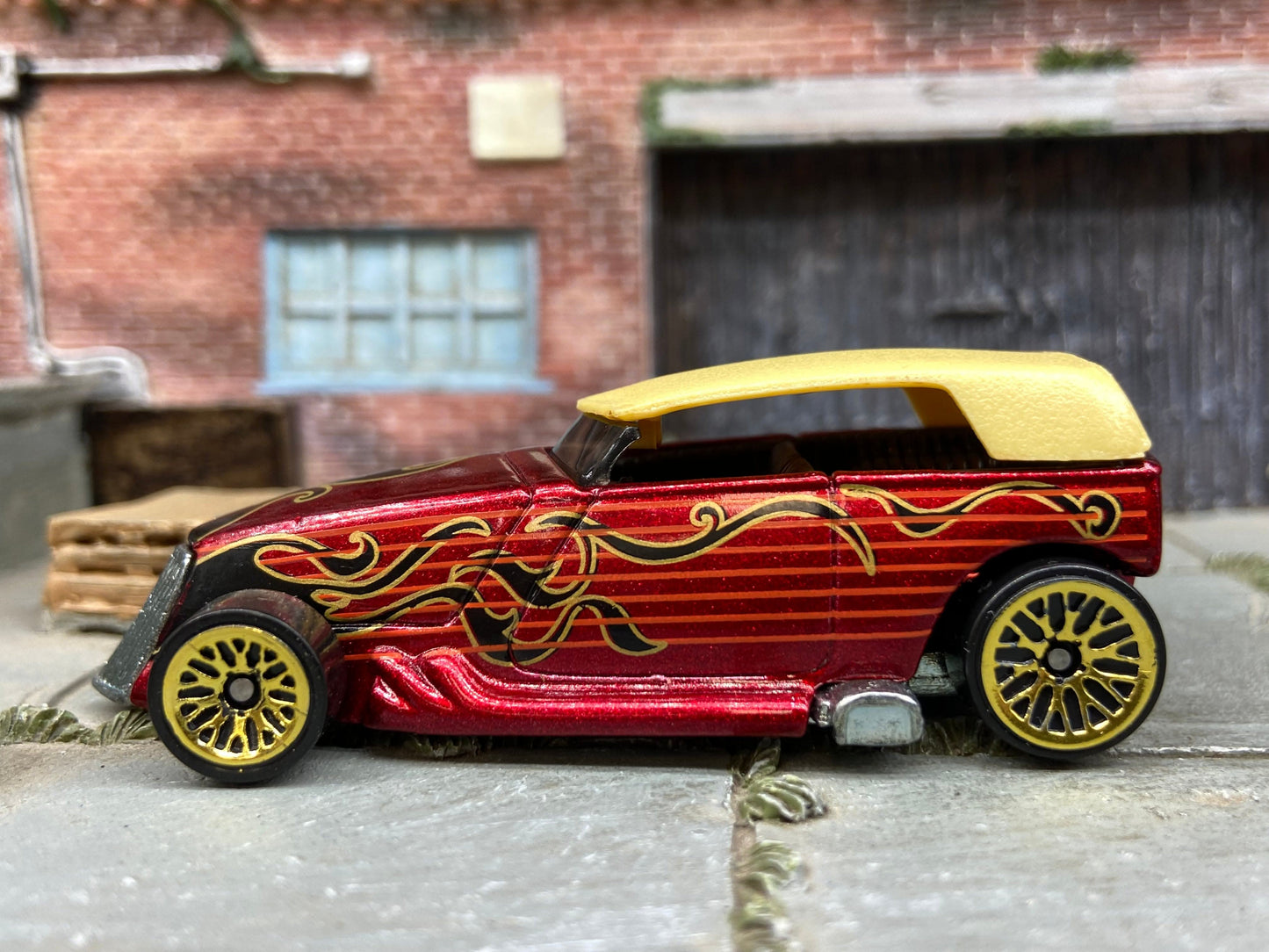 Loose Hot Wheels - Phaeton Hot Rod - Dark Red