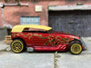 Loose Hot Wheels Phaeton Hot Rod Dressed in Dark Red