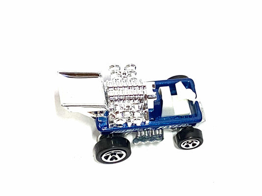 Loose Hot Wheels - Radio Flyer Wagon - Blue