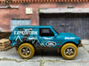 Loose Hot Wheels - Range Rover Classic - Teal Hot Wheels Expedition