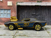 Loose Hot Wheels - Rodger Dodger - Satin Black and Gold 50th Anniversary