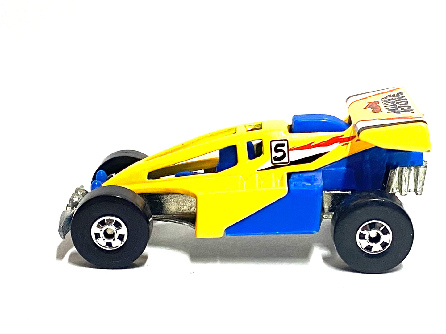 Loose Hot Wheels - Shock Factor Dune Buggy - Yellow and Blue