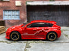 Loose Hot Wheels - Subaru WRX STI - Red, White and Black