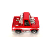 Loose Hot Wheels - Toon'd 1983 Chevy Silverado - Red and White
