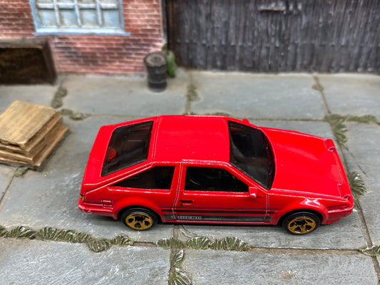 Loose Hot Wheels - Toyota AE86 Sprinter Trueno - Red