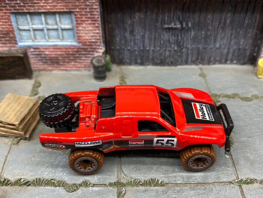 Loose Hot Wheels Toyota Tacoma Off Road 4x4 Baja - Holley 55 Red