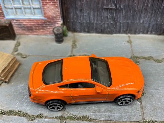 Loose Matchbox - 2019 Ford Mustang Coupe - Orange