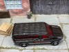 Loose Matchbox - Nissan NV Van - Black and Silver Courtesy Shuttle