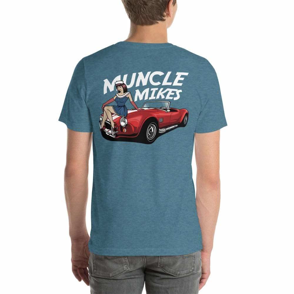 Muncle Mikes T-Shirt Crew: Hot Rod Pin Up Girl 2
