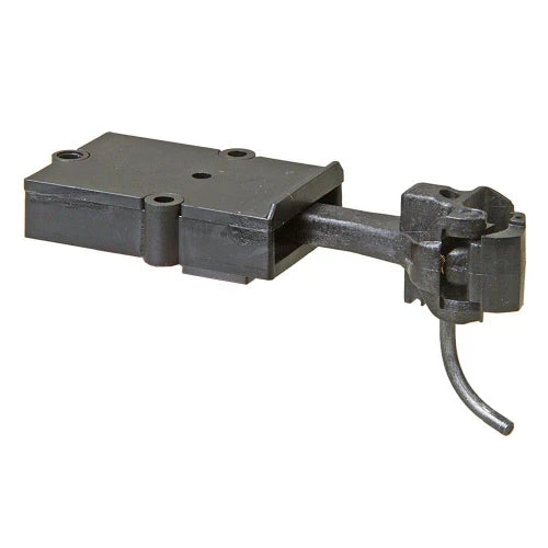 Kadee 918 G Scale long Type E centerset coupler with body-mount gearbox, exact product image