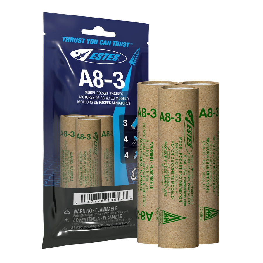Estes A8-3 Engines (10017) product view 2