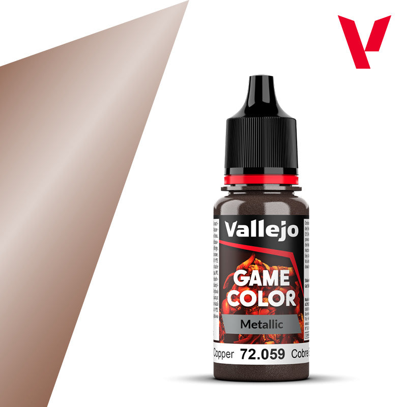 Vallejo Game Color Hammered Copper 18 ml — exact product reference