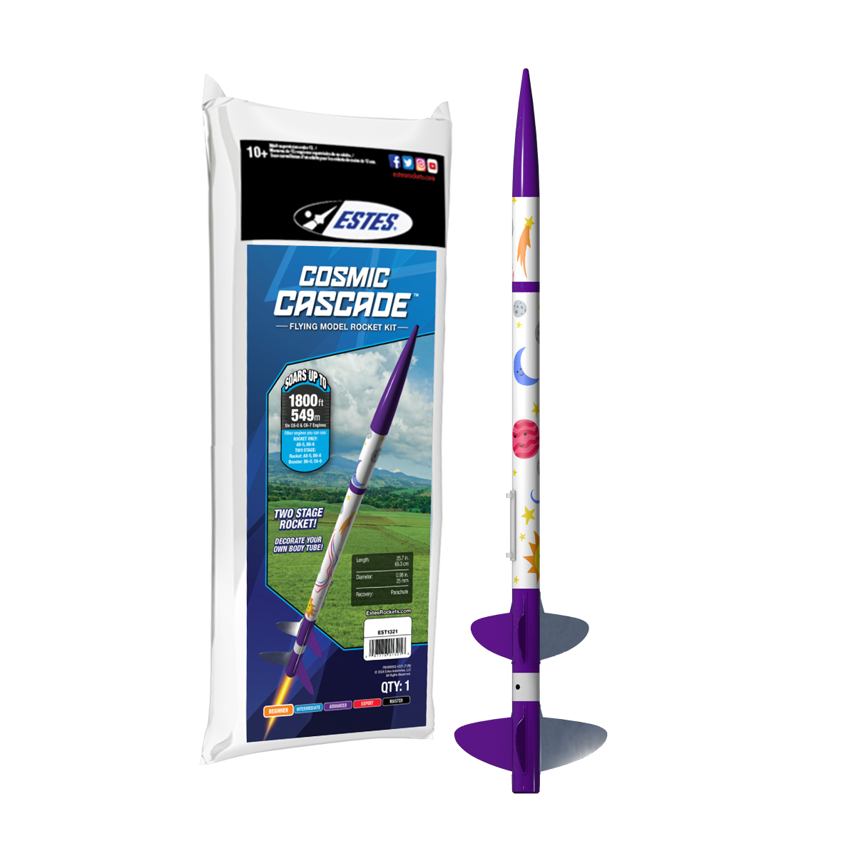 Estes Cosmic Cascade™ (1321) product view 1