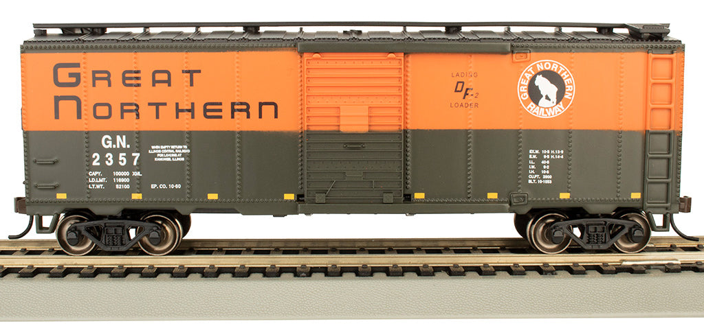 Bachmann HO scale Great Northern #2357 40-foot box car, item 16001