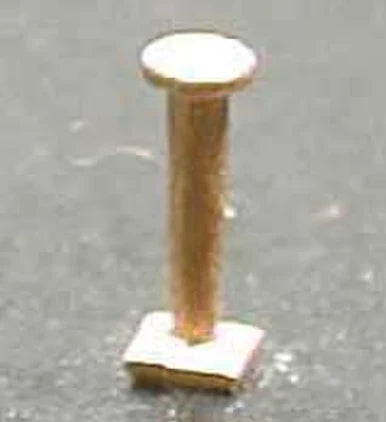 Cal Scale HO Western Pacific firecracker diesel radio antenna 2-pack #546