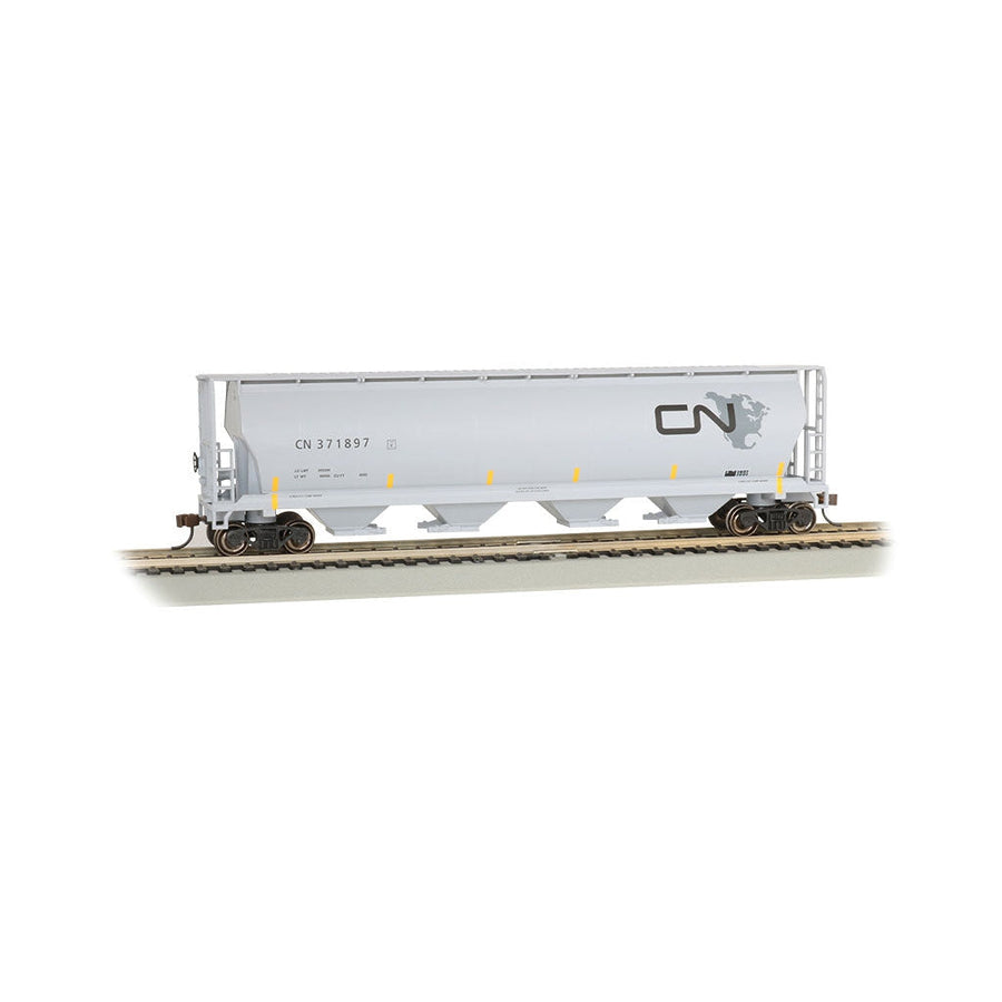 Bachmann HO Scale 4-Bay Cyl.Hopper CN/North American Logo - BAC19145 — exact product reference