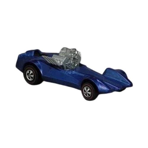 Blue Strip Teaser with an exposed chrome engine