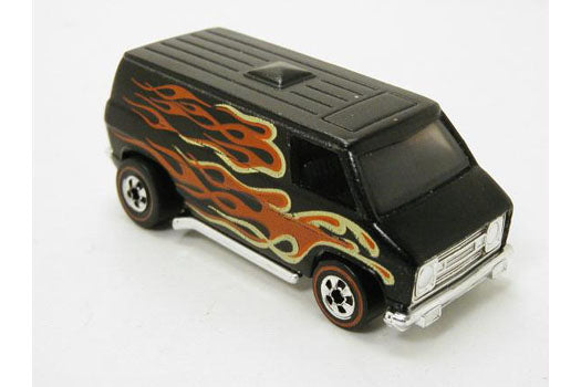 1975 Hot Wheels Super Van item 7649 in black Flying Colors decoration
