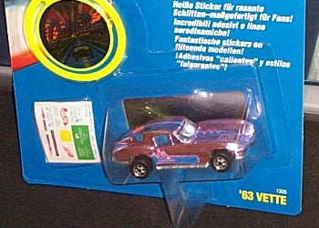 1990 Hot Wheels Split Window '63 chrome purple California Custom