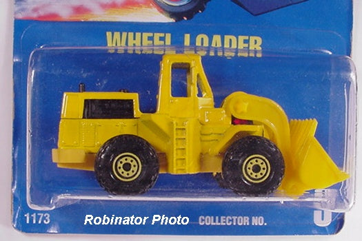 1990 Hot Wheels Wheel Loader #3