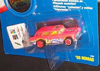 1991 Hot Wheels '55 Nomad red California Custom