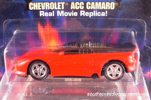 1993 Hot Wheels Chevrolet ACC Camaro Demolition Man release in red with five-spoke Pro-Circuit wheels
