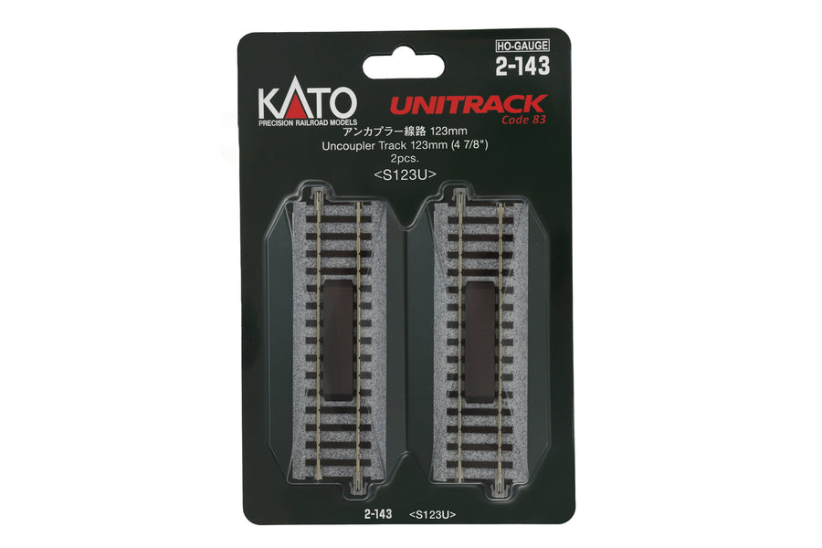 H123mm (4 7/8″) UncouplingTrack [2 pcs] (2-143) exact product view 1