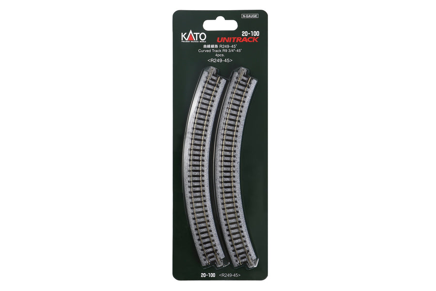 N R249-45 CURVED TR. 4EA (9 3/4-45d) (20-100) exact product view 1