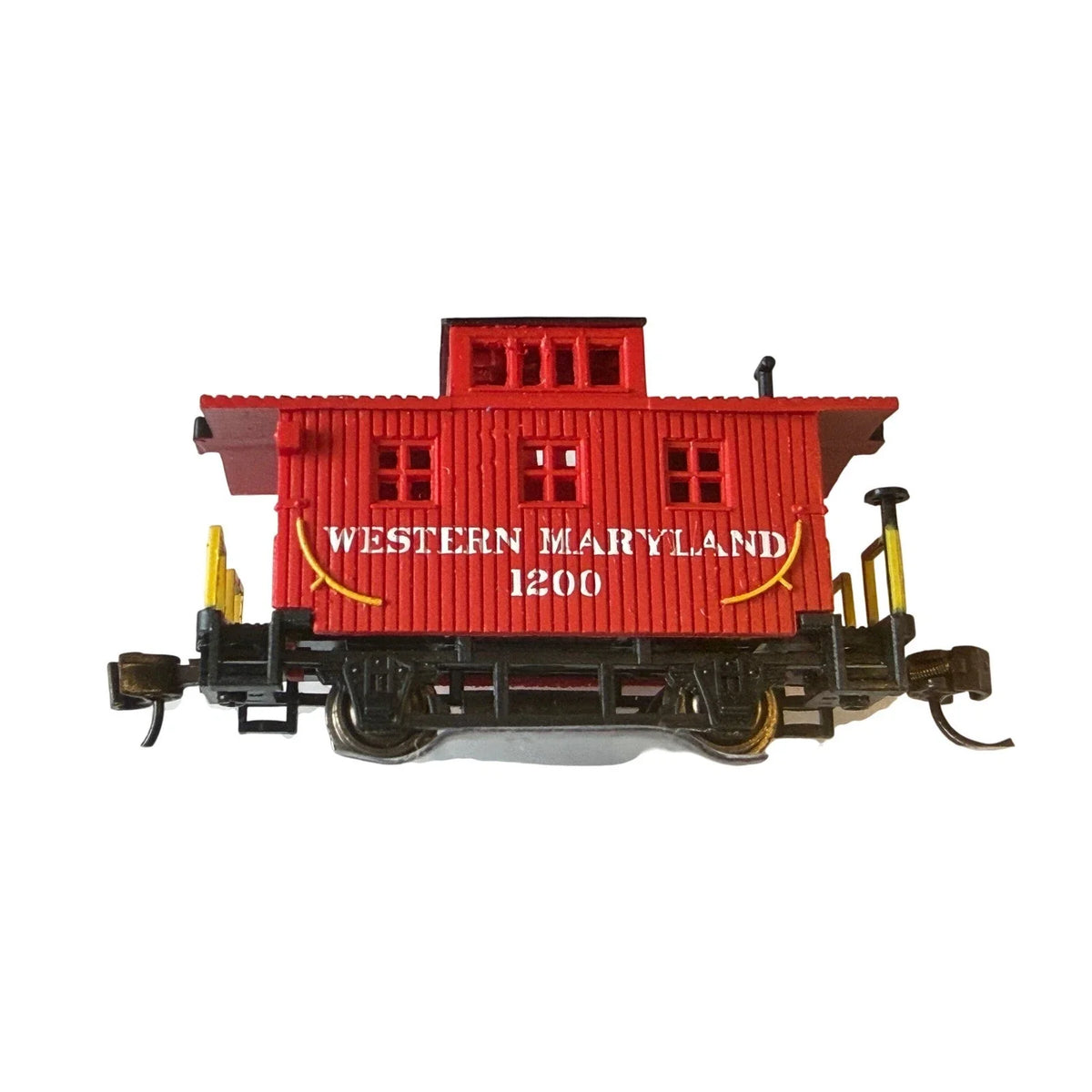 Bachmann N Scale Old-Time Bobber Caboose - Western Maryland #1200 (15755) — product gallery view 2