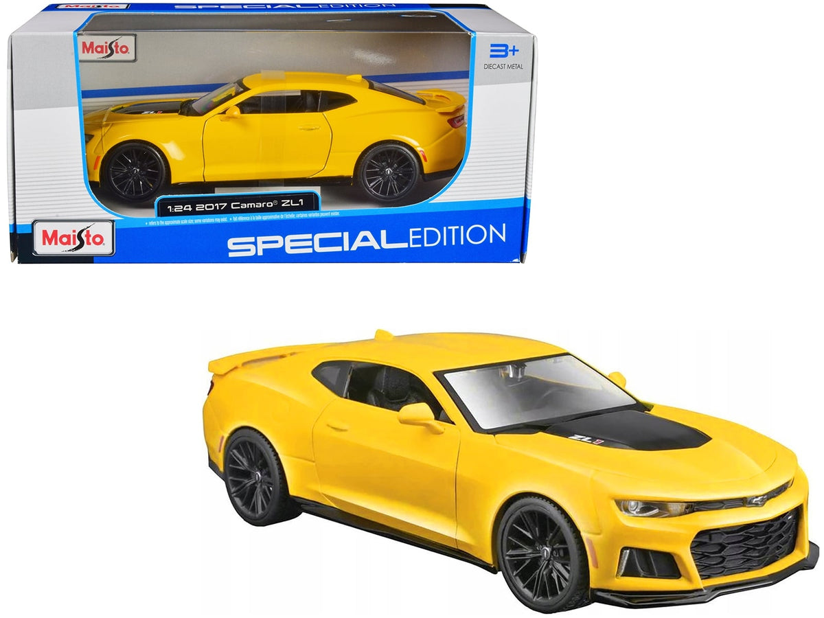 2017 Chevrolet Camaro ZL1 Yellow Metallic — Maisto 1:24