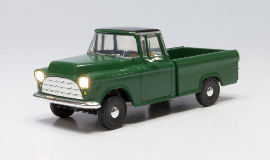 Woodland Scenics JP5970 O Scale Lighted Green Pickup