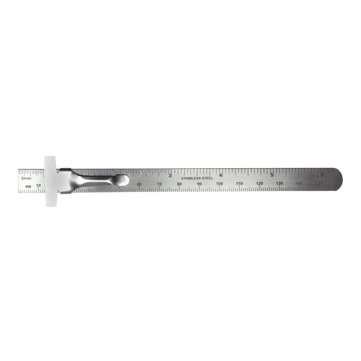 Excel Blades 6" Stainless Steel Pocket Ruler (55677) product view 1