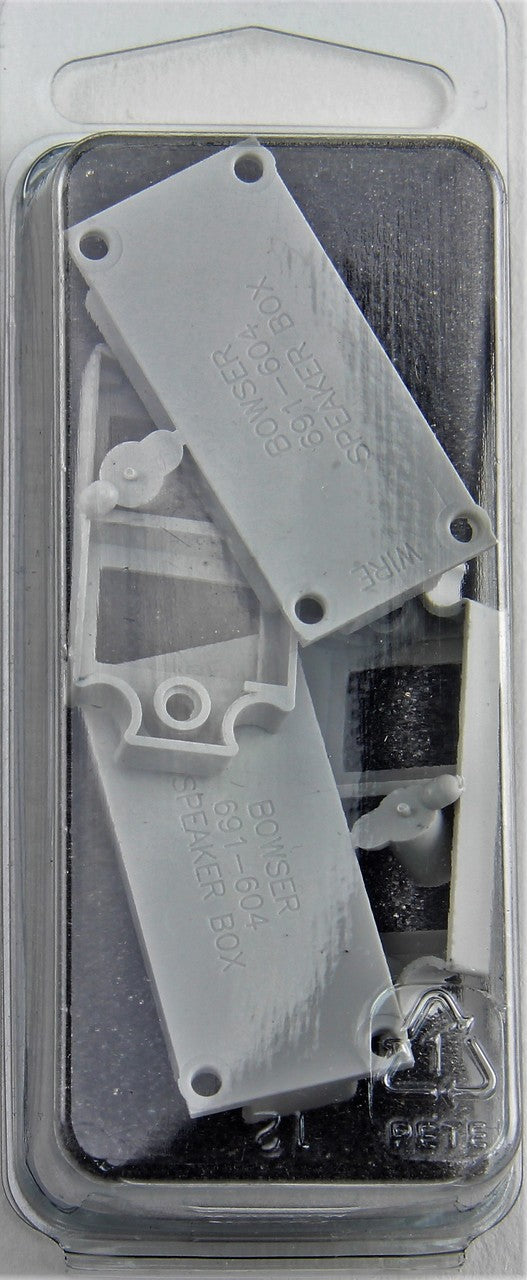 Bowser 1290 Speaker Enclosure for 2 Sugar Cube Speakers — manufacturer reference