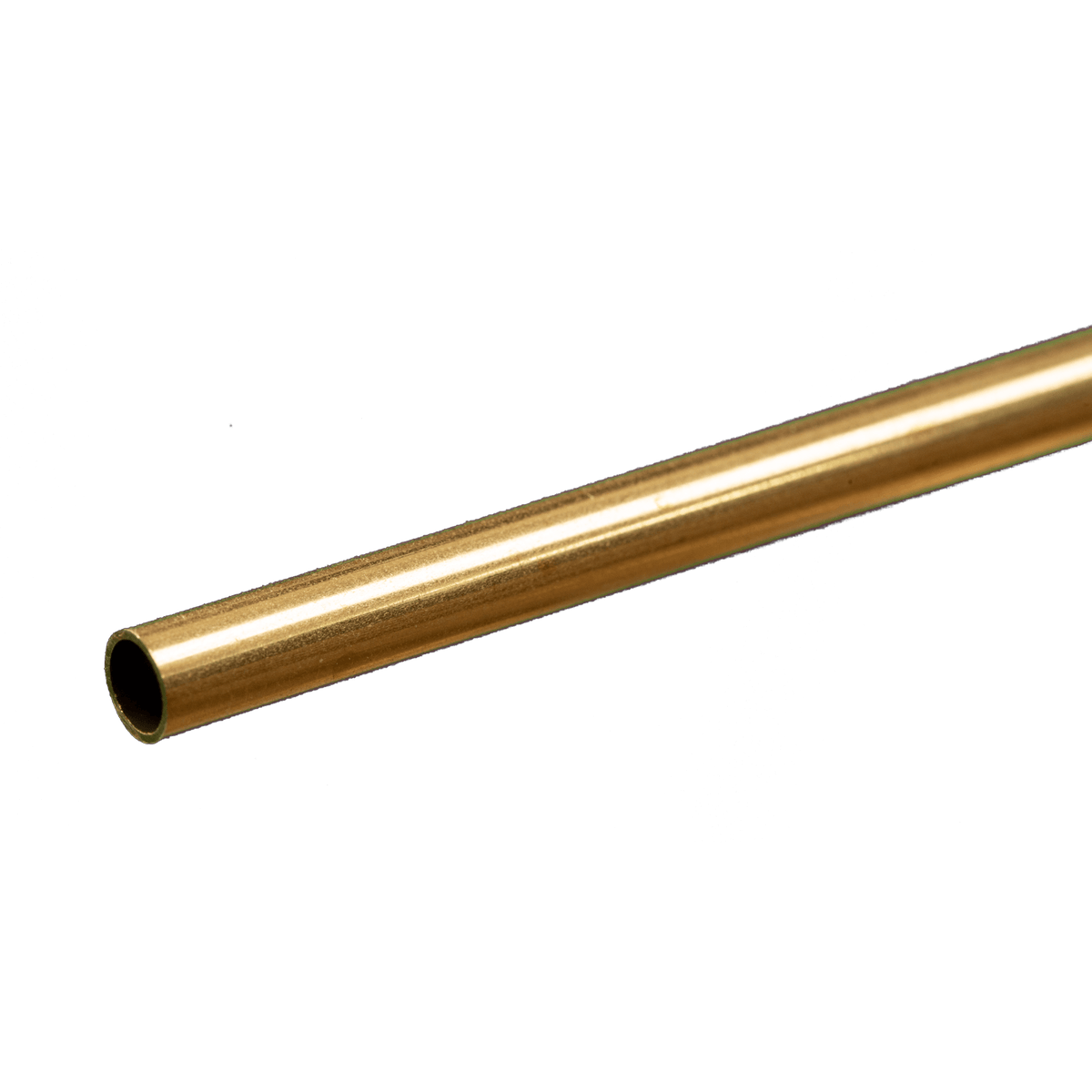 K&S 8129 Brass Tube, 3/16 in OD x 0.014 in Wall x 12 in