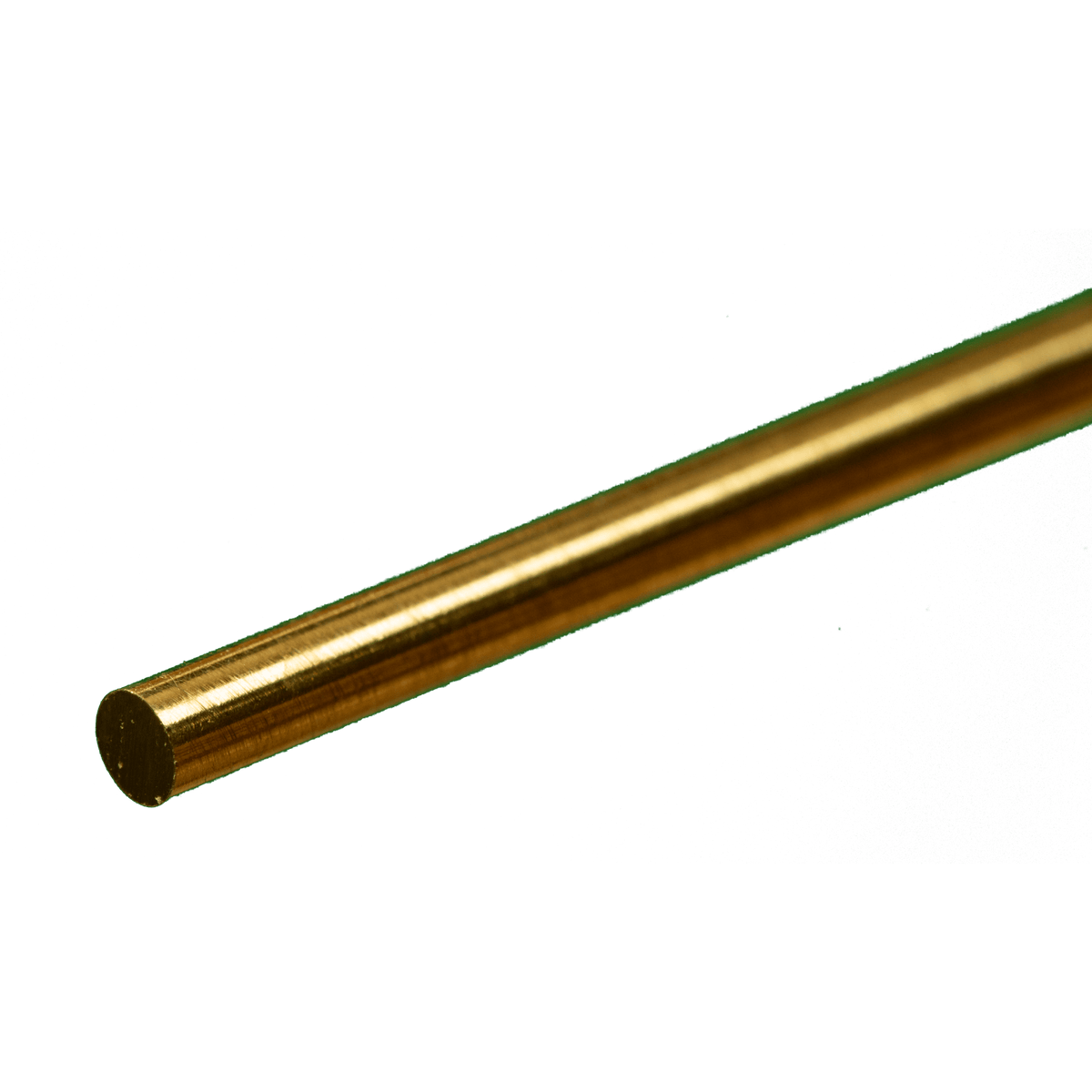 K&S 8164 Solid Brass Rod, 1/8 in Diameter x 12 in