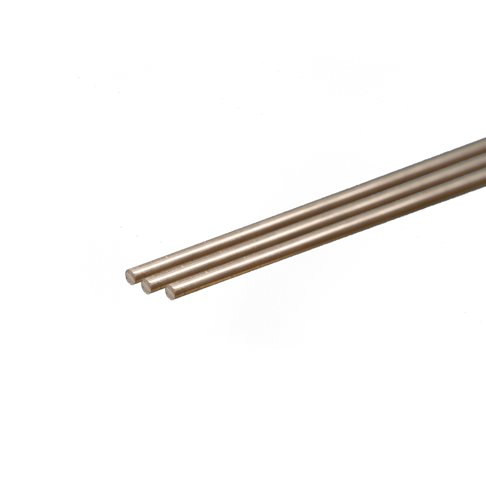 K&S 83041 Round Aluminum Rod – 1/16in × 12in, 3 Pieces