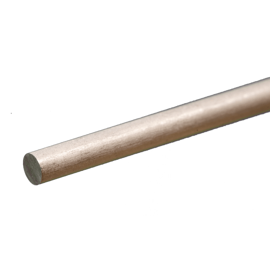 Round Aluminum Rod: 3/16" OD x 12" Long (1 Piece) — exact K&S Engineering product reference