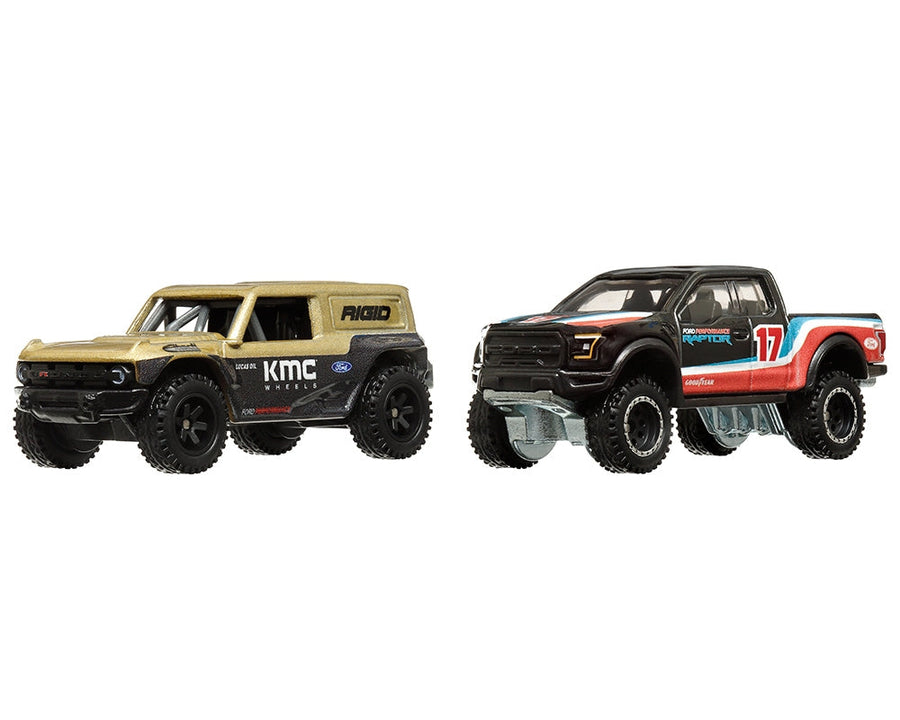 Ford Bronco R & F-150 Raptor Car Culture Set – Hot Wheels