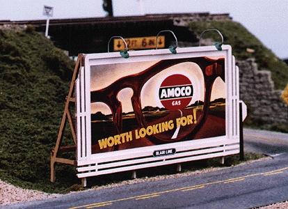 Blair Line 2432 HO Grill Billboard Kit